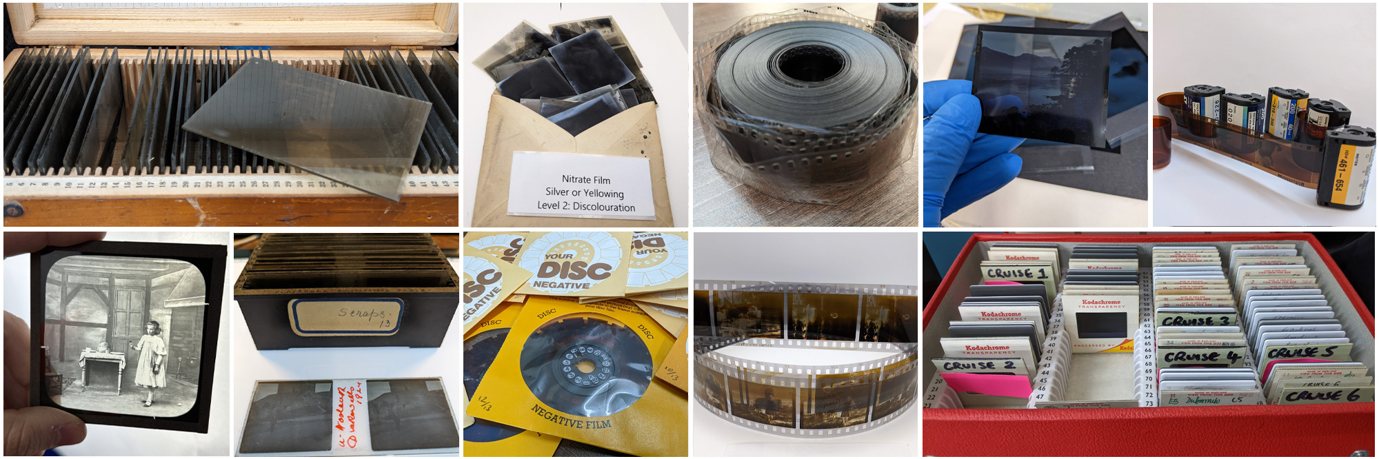 Photographic Film Types Digitised to TIFF and JPEG in Oxford UK